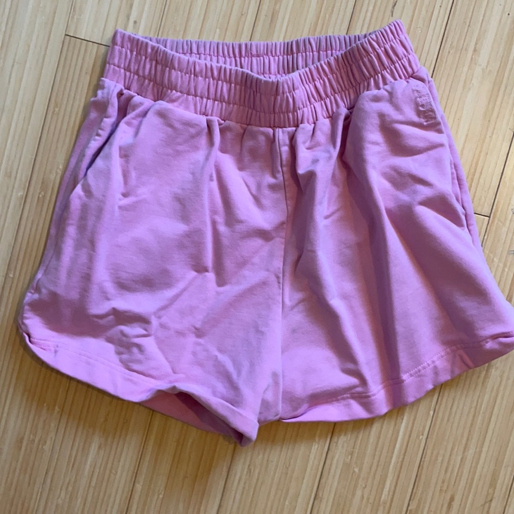 Pink Meshki Athletic Shorts